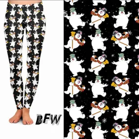 Snowman Frosty loungers and joggers with pockets