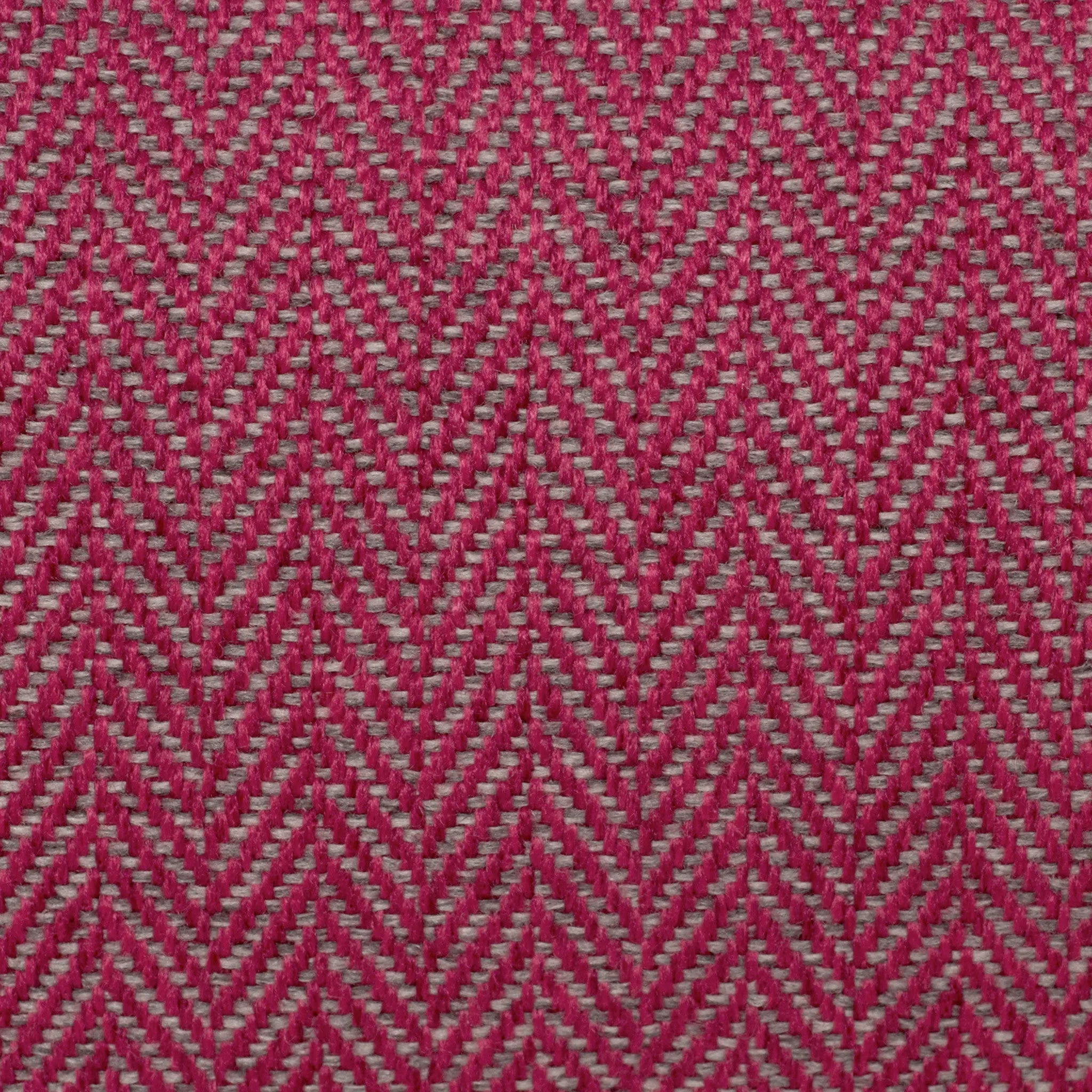 Snuggle Cave Pet Bed - Magenta / Pink Herringbone