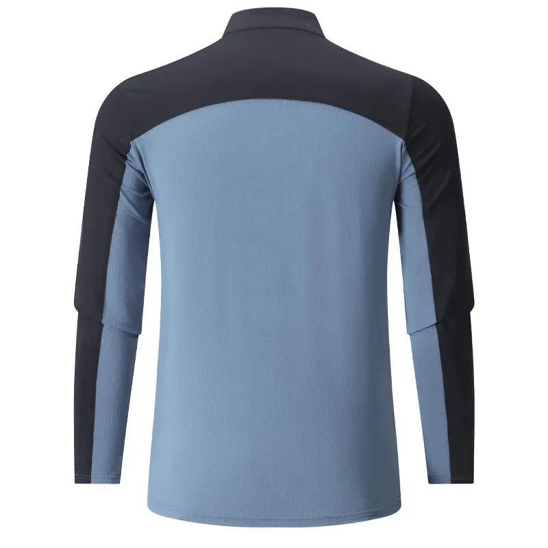 Sports Men's Half-Zip Long Sleeves Shirt - SF2070