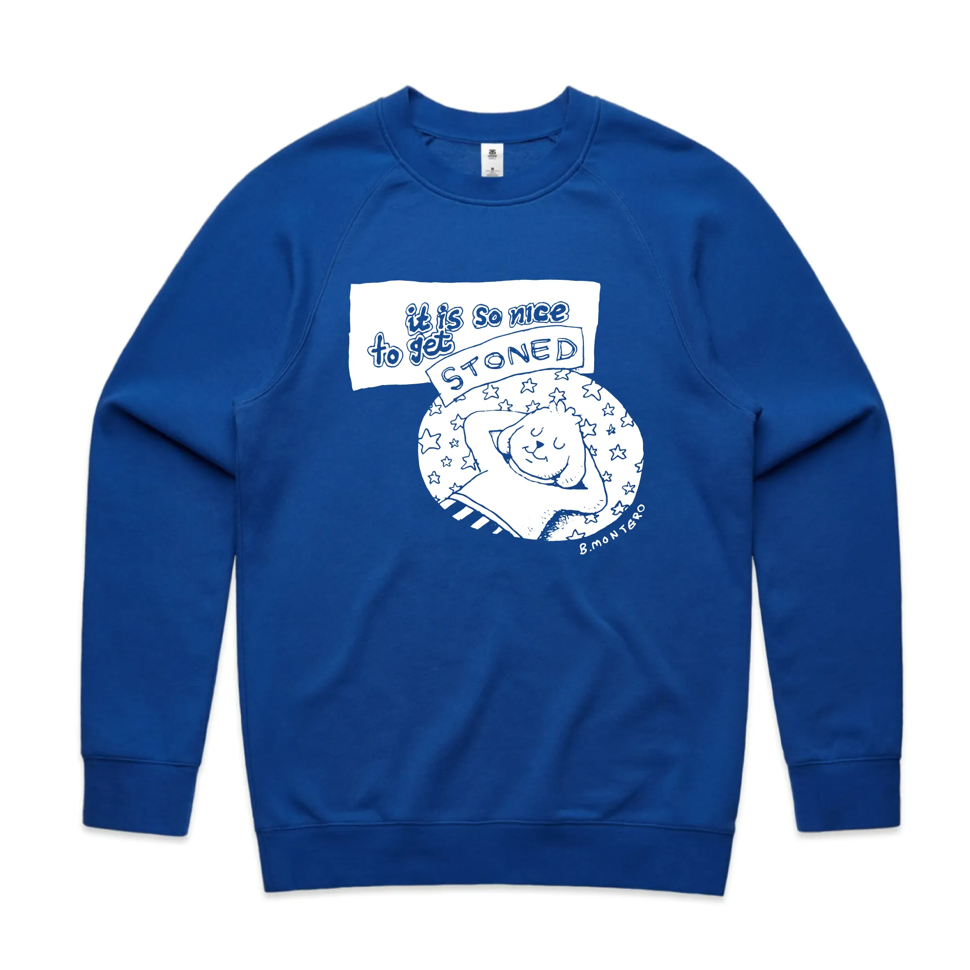 Stoned / Blue Crew Jumper