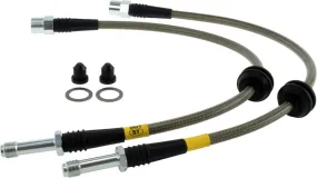 StopTech Stainless Brake Lines Audi A5 (08-17) S5 (10-19) Rear Set - 950.33516