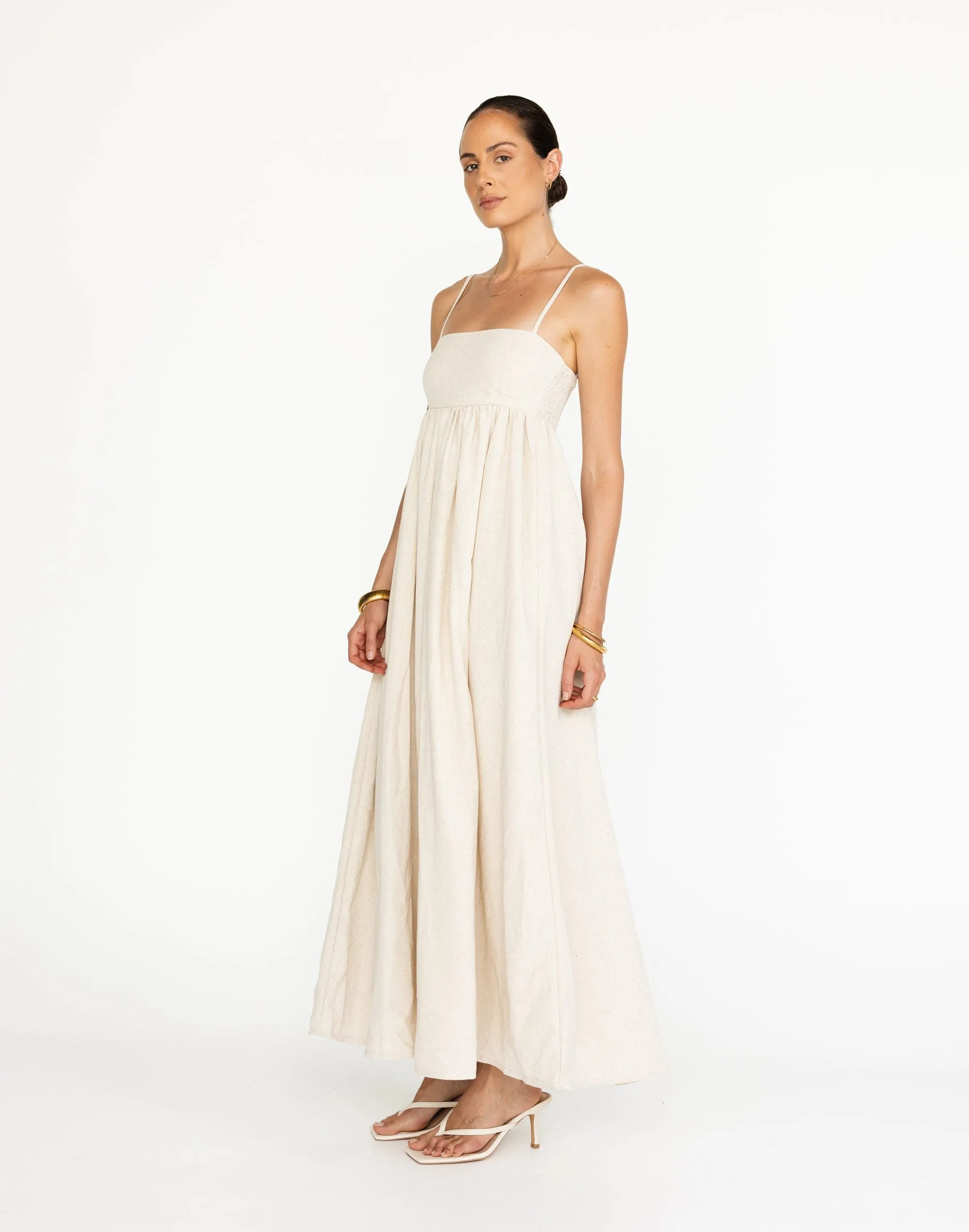 Tarsha Maxi Dress (Oat)