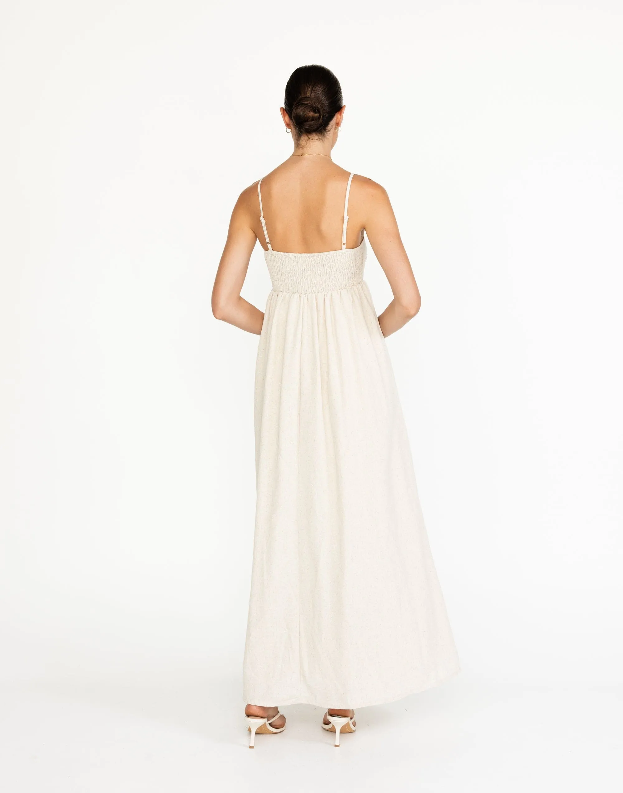 Tarsha Maxi Dress (Oat)