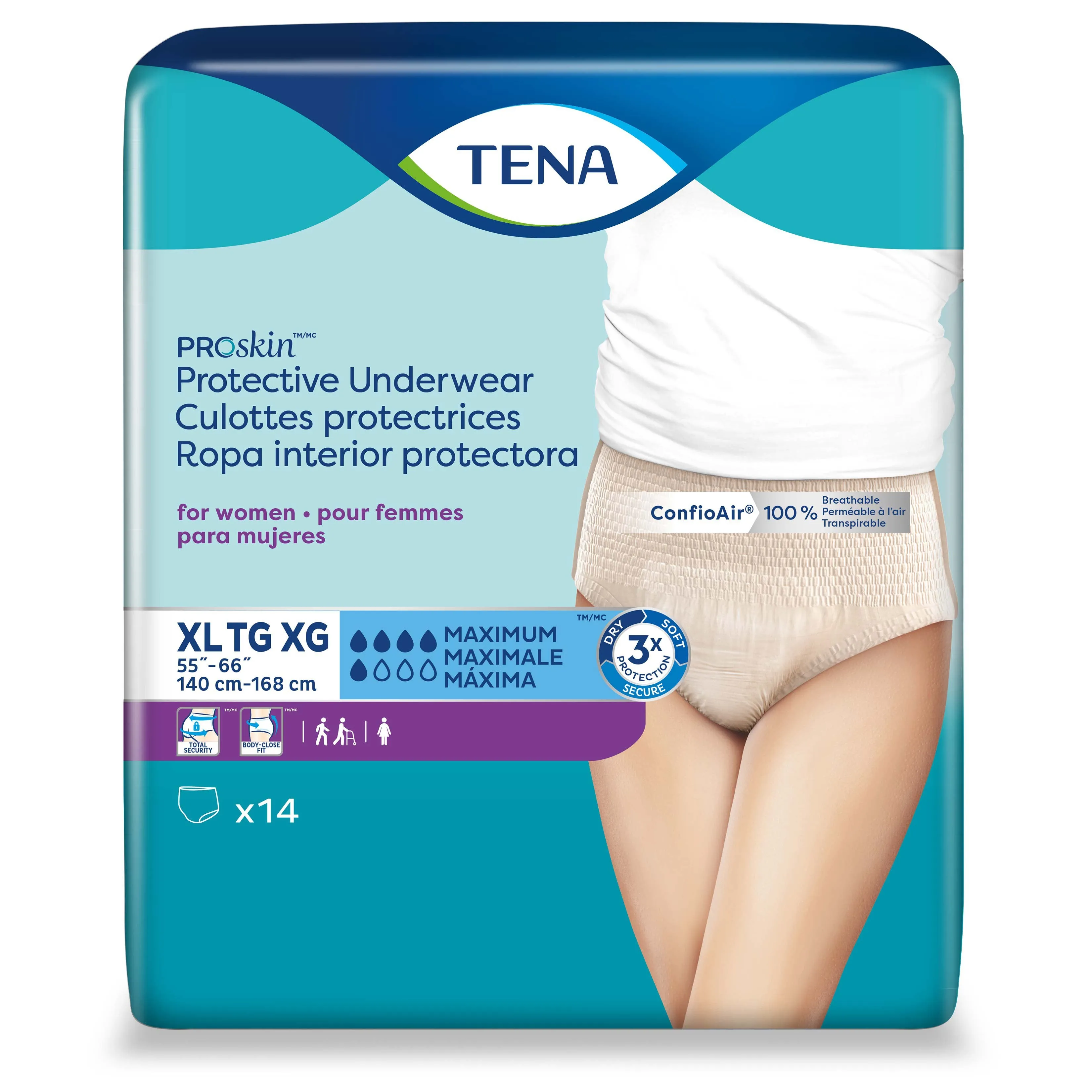 Tena® ProSkin™ Maximum Absorbent Underwear, Extra Large