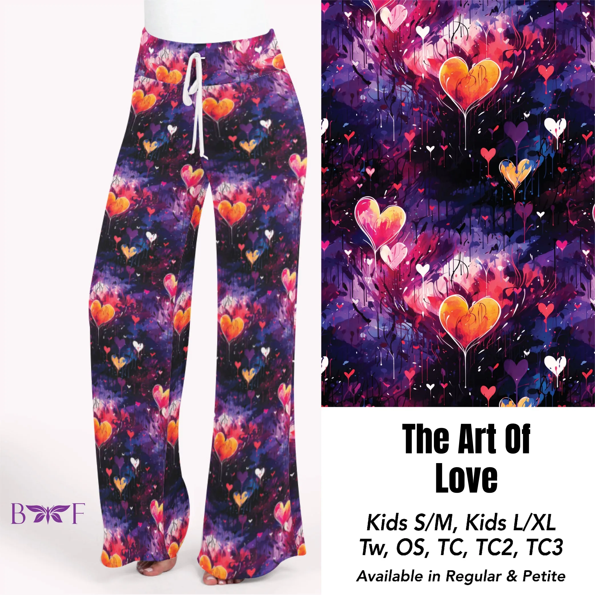 The art of love leggings with pockets