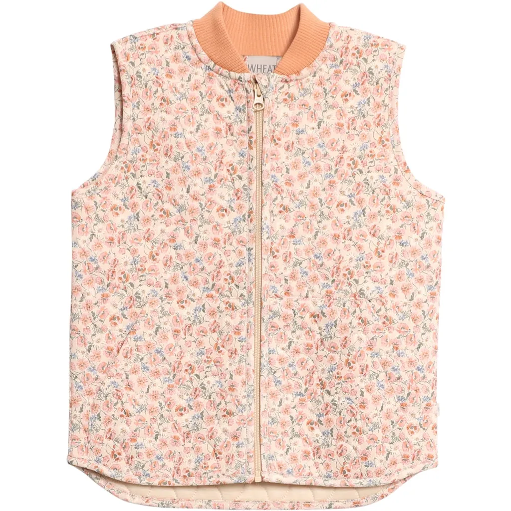 Thermo Gilet Eden - alabaster flowers