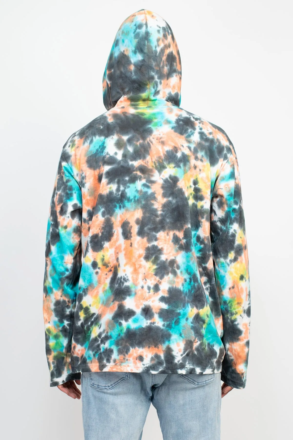 Unisex Earthy TieDye Pullover Hoodie