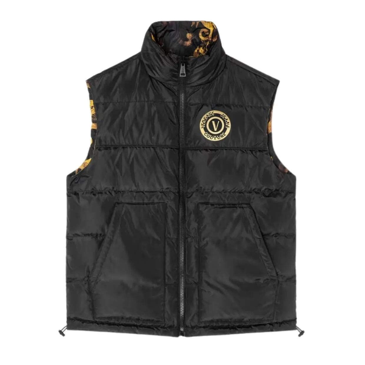 Versace Jeans Couture V-Emblem Reversible Gilet