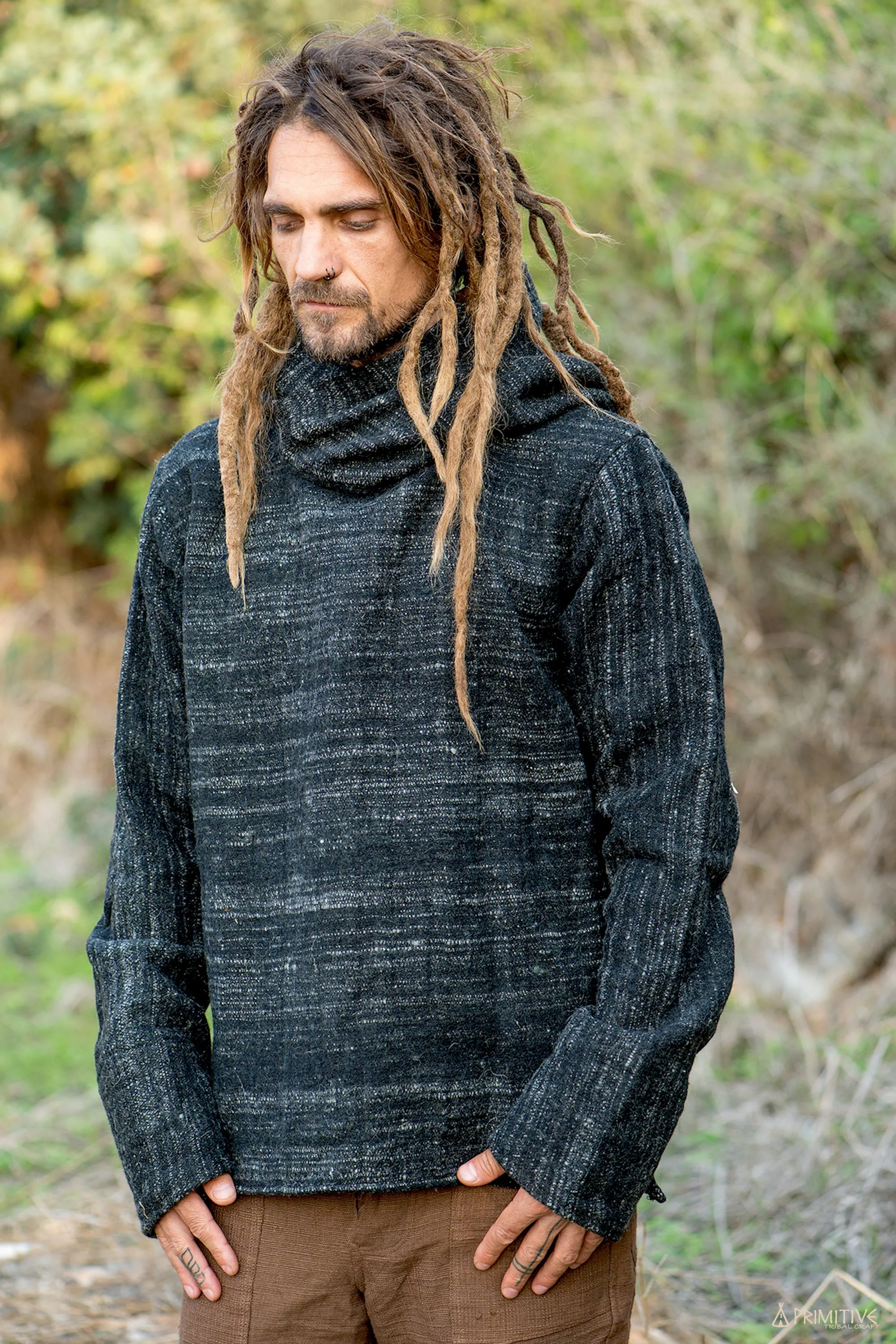 Wanderer Pullover ⫸ Handwoven Himalayan Wool