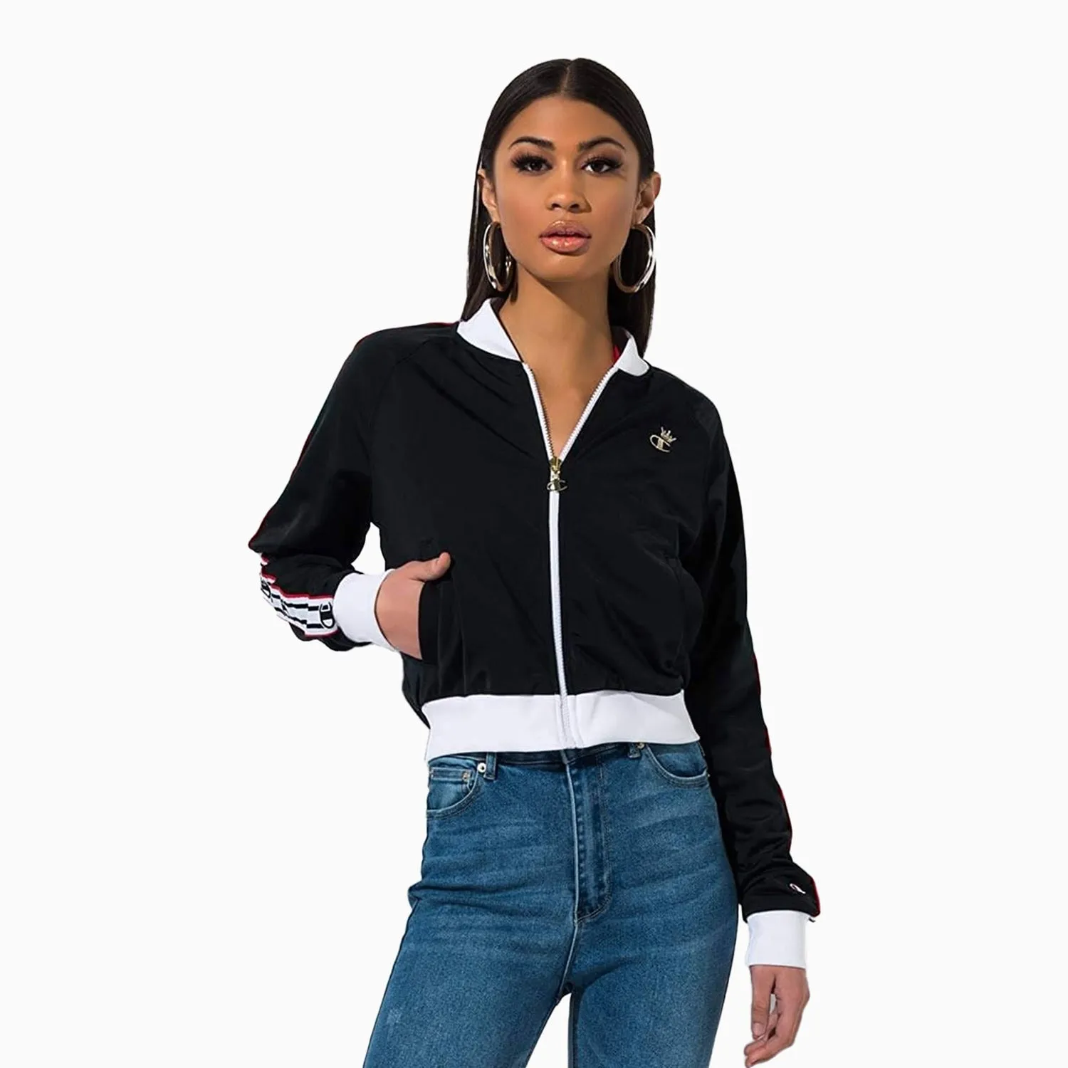 Women's Crown 'C' Logo Full Zip Track Jacket