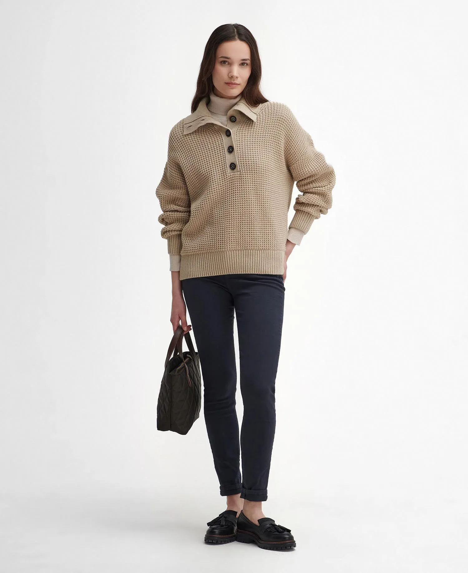 Woodside Knitted Jumper - Oatmeal