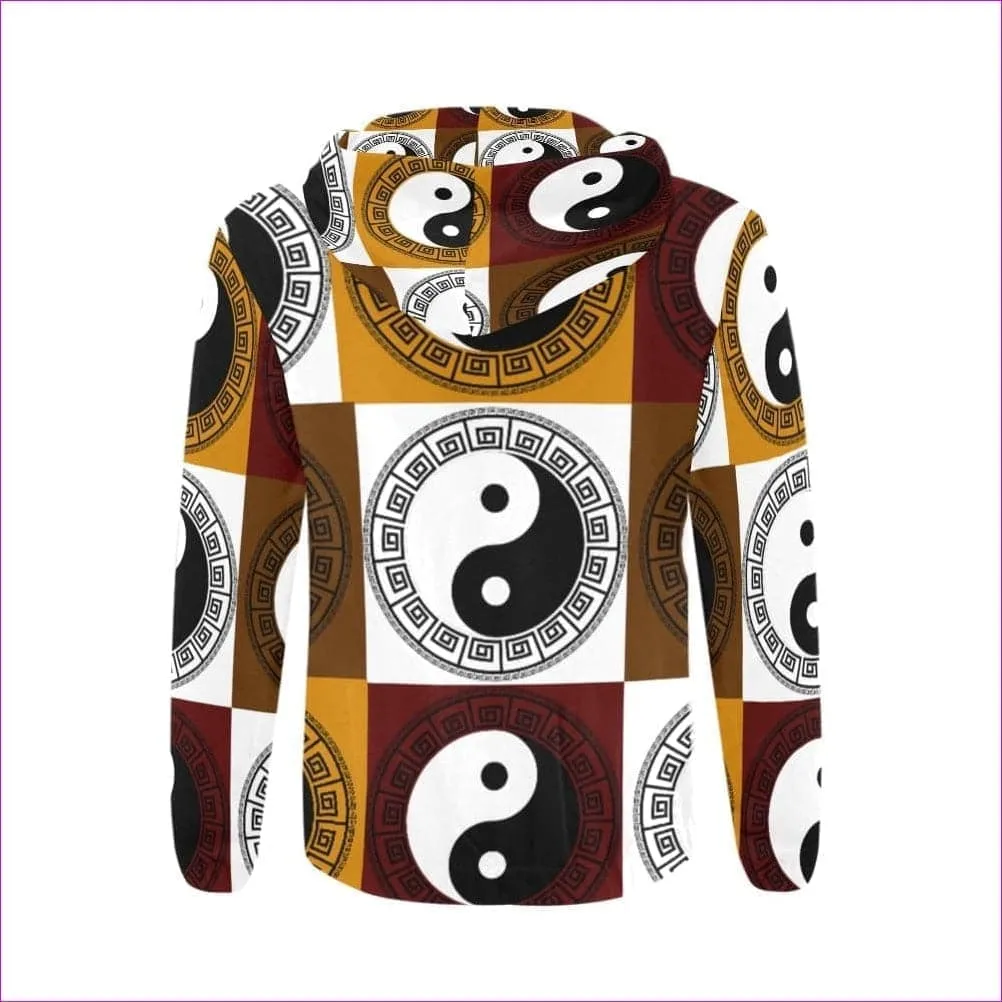 Yin Yang Men's Zip Hoodie